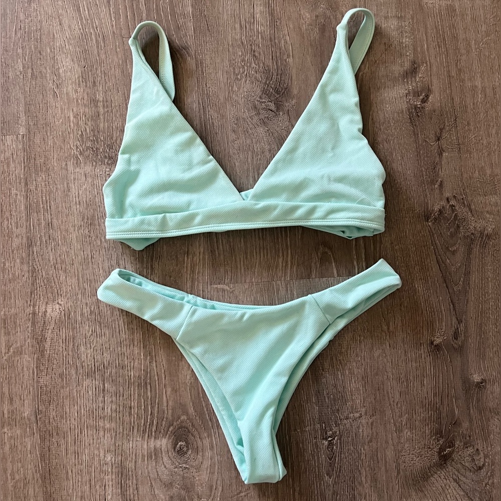 Baby Blue Bikini